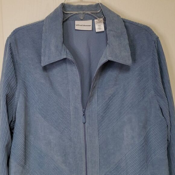 🌹Blue Corduroy Vintage Jacket sz 16 - Picture 5 of 9